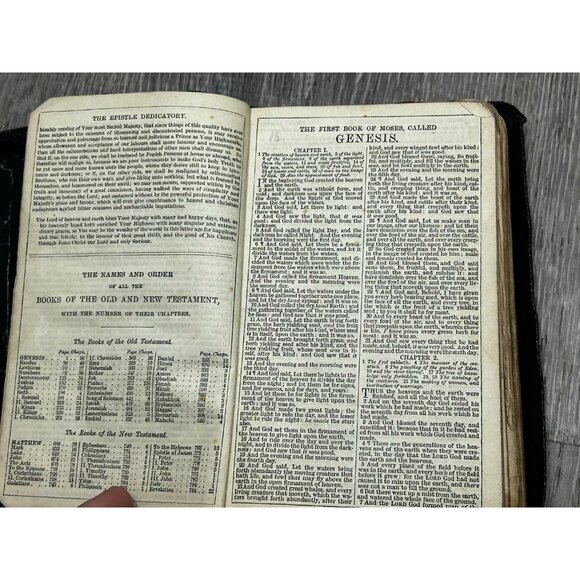 The Holy Bible Oxford University Press Edition Old and New Testament Hardcover - Picture 3 of 6